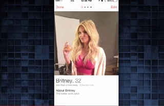 Illustration for article titled Jimmy Fallon Signed Britney Spears Up For Tinder